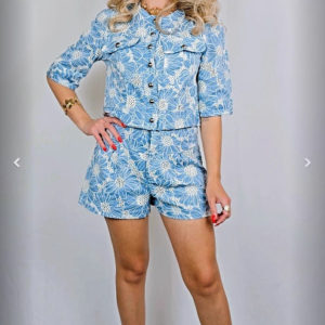 Conjunto Dior Azul Claro