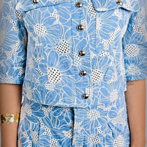 Conjunto Dior Azul Claro
