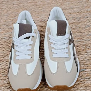 Zapatillas Taupe -prueba, vista de perfil